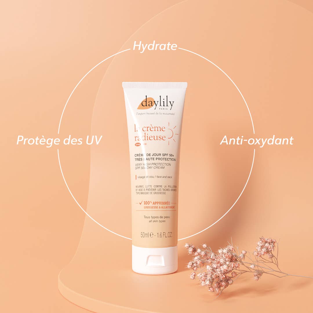 La Crème Radieuse - Hydraterende zonnebrandcrème en SPF 50+ - Sunscreenprotector